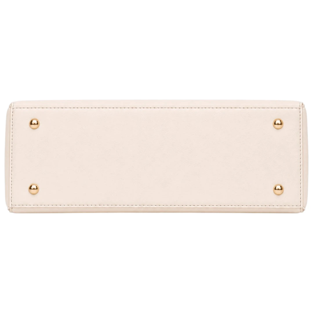 All About Bagzzz Beige Executive Tote Handbag for Women